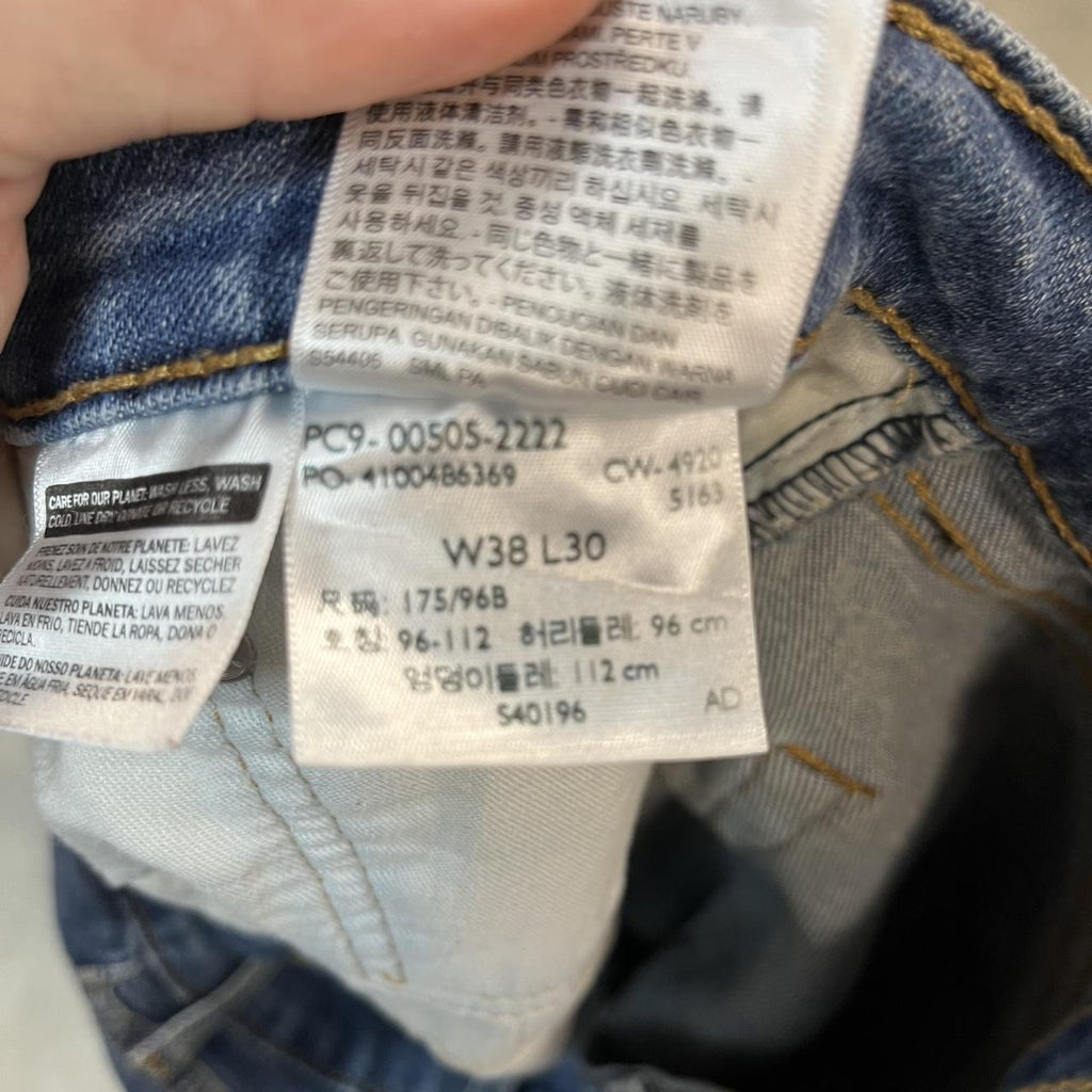Levi’s 505 Dark Wash Denim Jeans