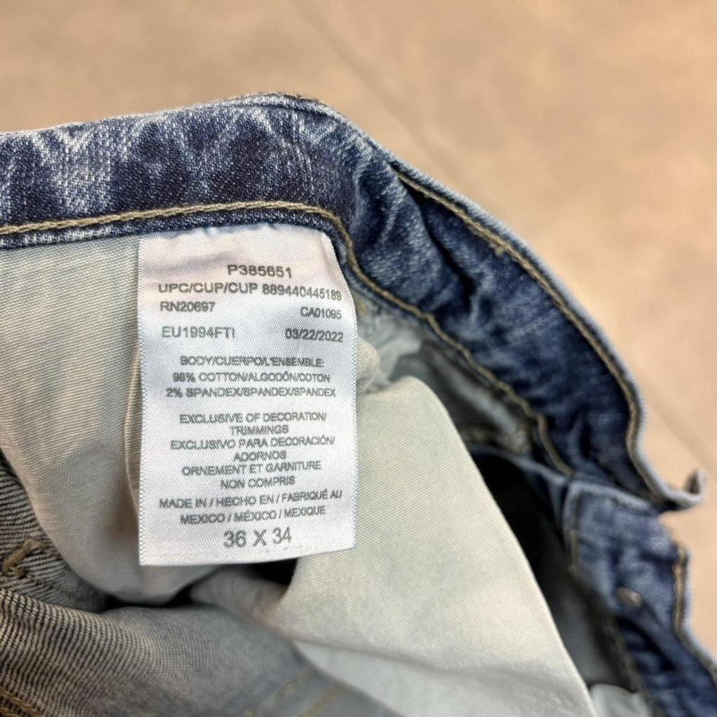 BR1912UC-U - Vintage retro essential  Dickies carpenter blue Wash Denim Jeans Trousers pants #denim #carpenter #jeans #dickies #skater