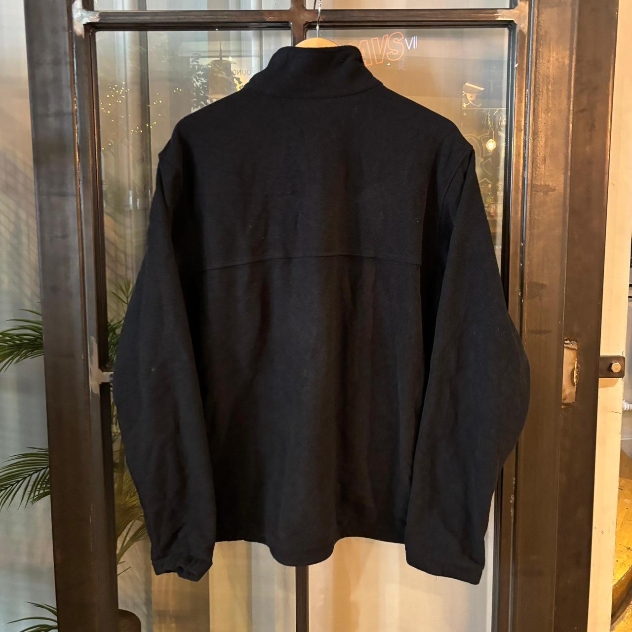 SWT627F - Vintage retro essential Columbia Black full zip up outdoor sweatshirt fleece jacket #columbia #outdoor #expedition #hike #gorpcore