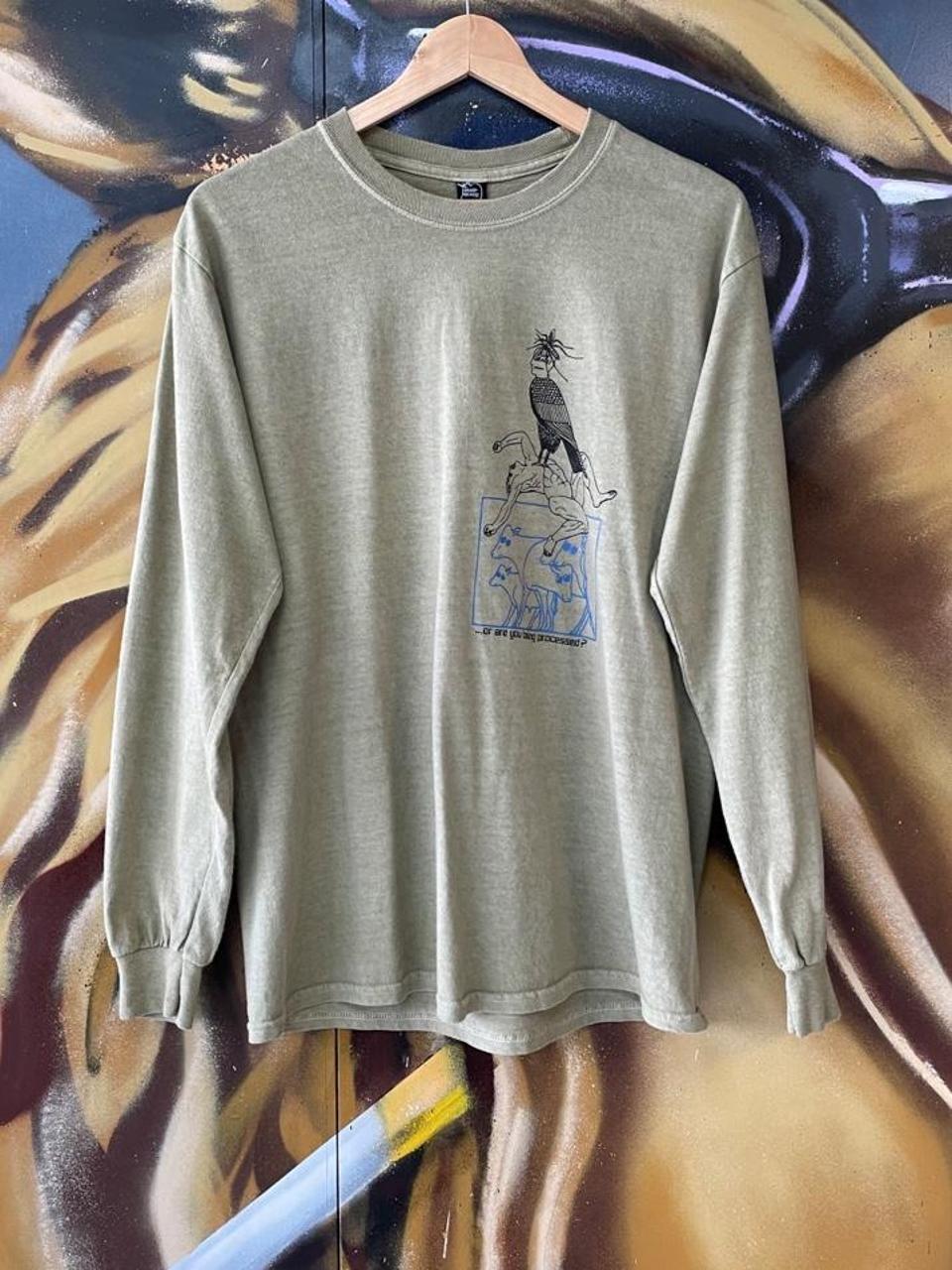 Brain Dead  Small Animals Graphic Long Sleeve Tee