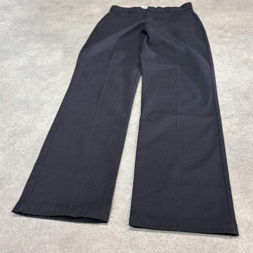 BR1912AAD-U - Vintage retro essential Black Dickies 874 Straight Leg Trousers pants casual workwear #skater #utility #workwear #straightleg #dickies