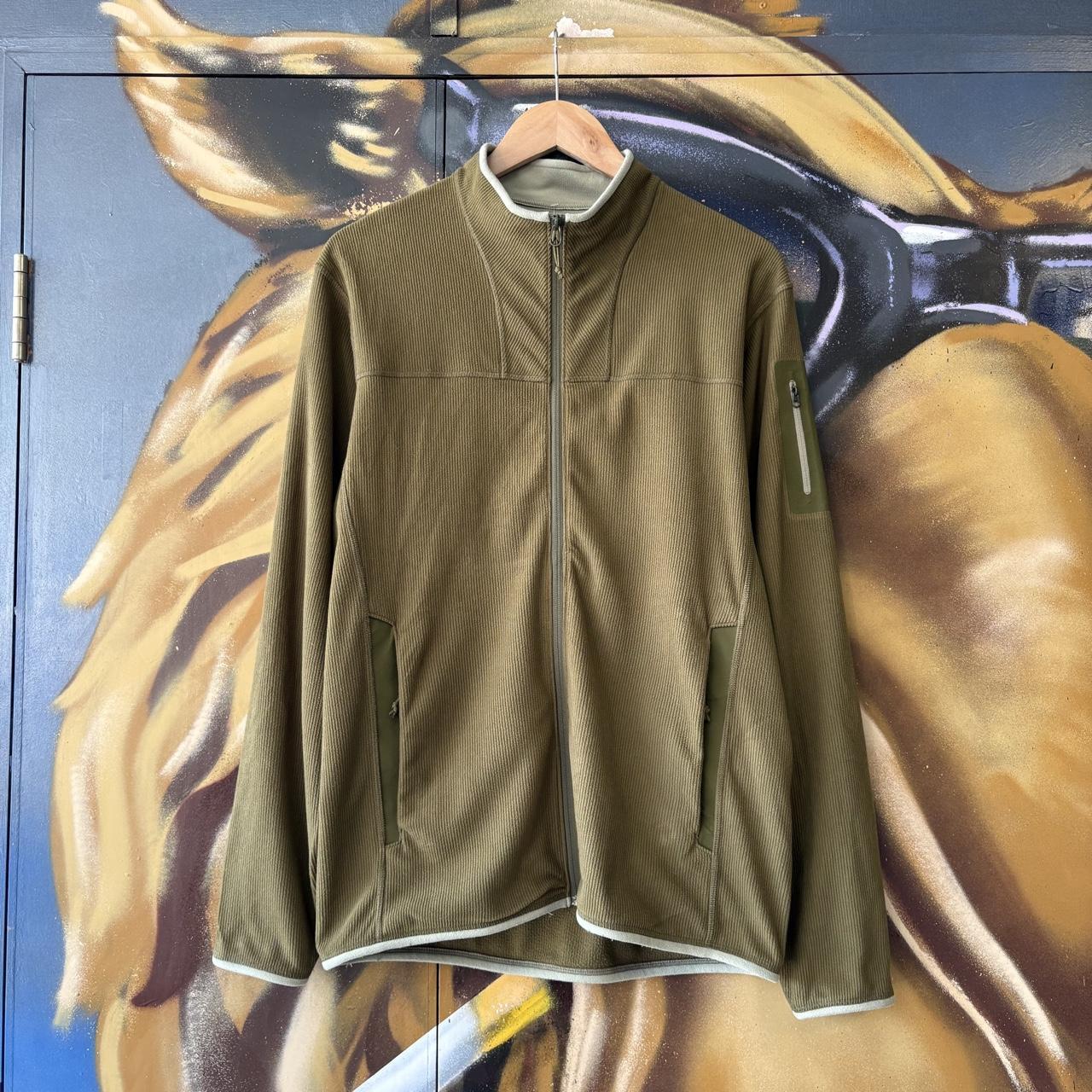 Arc’teryx Jacket Mens Medium Ribbed Lightweight Full Zip Mid Outer Layer Outdoors Gorpcore Hike Trail Jumper Top 90s Y2K 00s