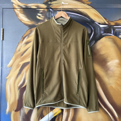 Arc’teryx Jacket Mens Medium Ribbed Lightweight Full Zip Mid Outer Layer Outdoors Gorpcore Hike Trail Jumper Top 90s Y2K 00s