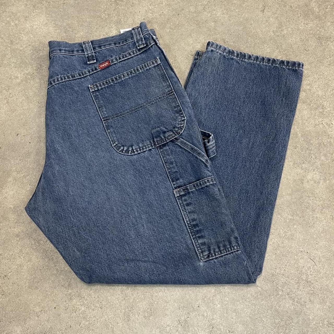 Wrangler Dark Wash Carpenter Denim Jeans