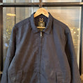 0125B66BR - Vintage Retro Timberland Waterproof Full Zip Up Collared Harrington Jacket #Y2K #preppy #timberland #smartcasual #waterproof