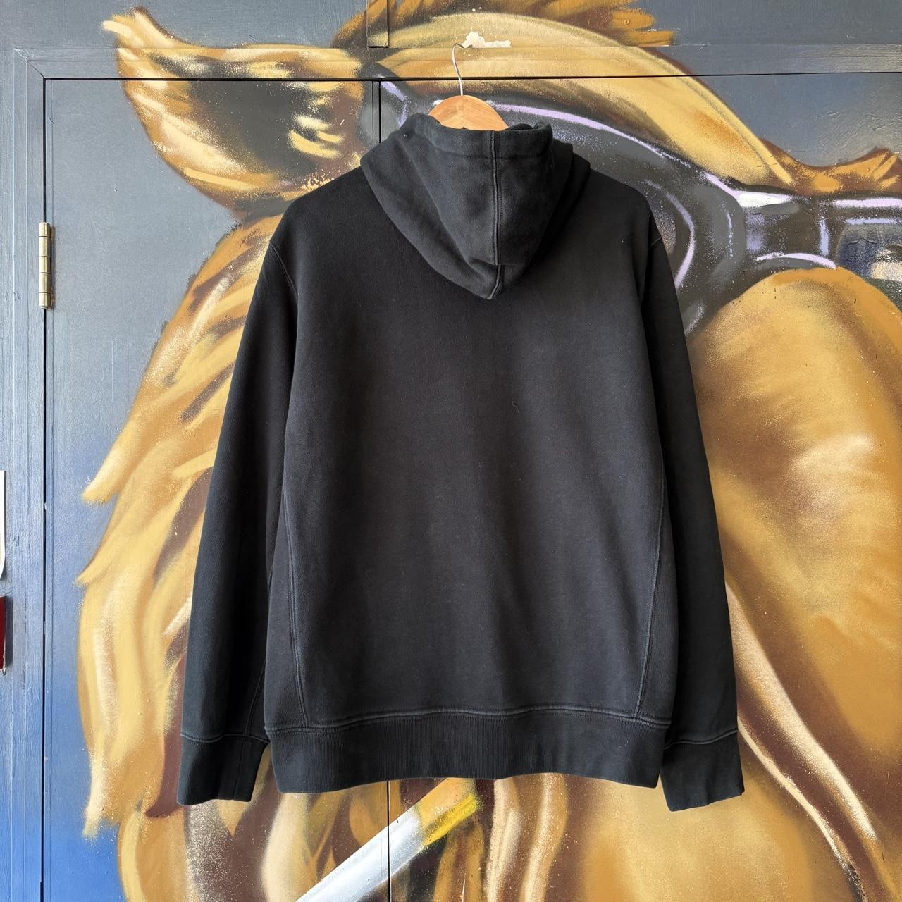 Vintage Polo Ralph Lauren Hoodie Mens Large Black Full Zip Sweatshirt  Jumper Preppy Old Money Top 90s Y2K 00s