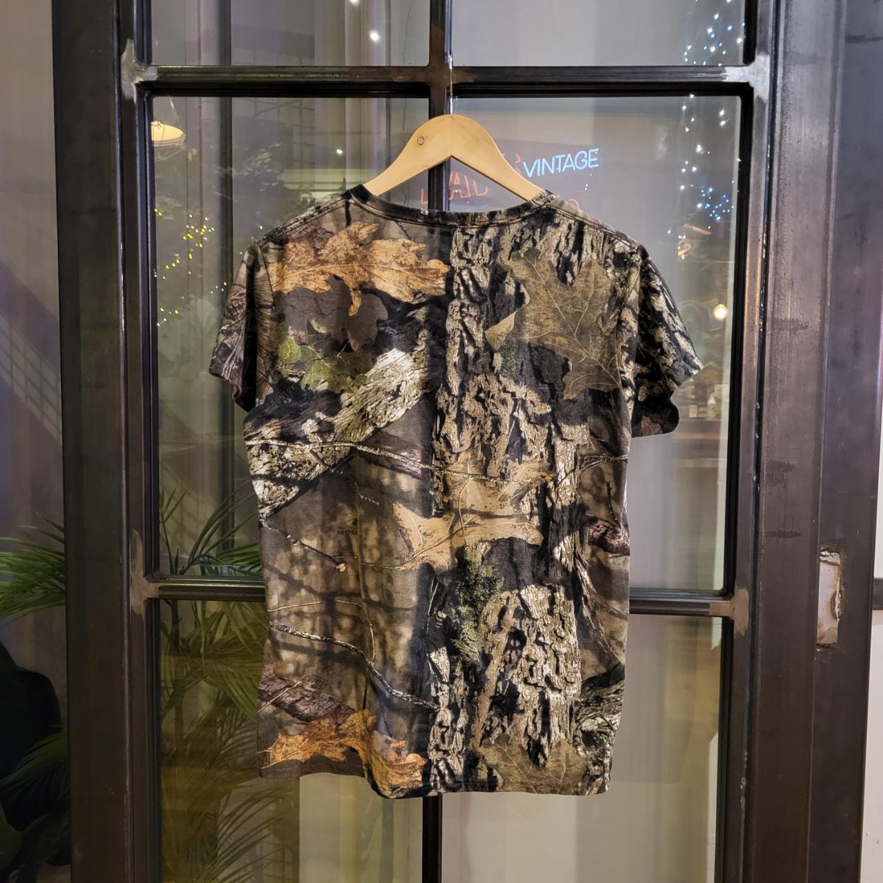 RTT166 - Vintage Retro essential adult mens RealTree Camouflage Khaki Green Brown Field Hunting graphic print Top T-Shirt Tee #camo #utility #realtree #camo