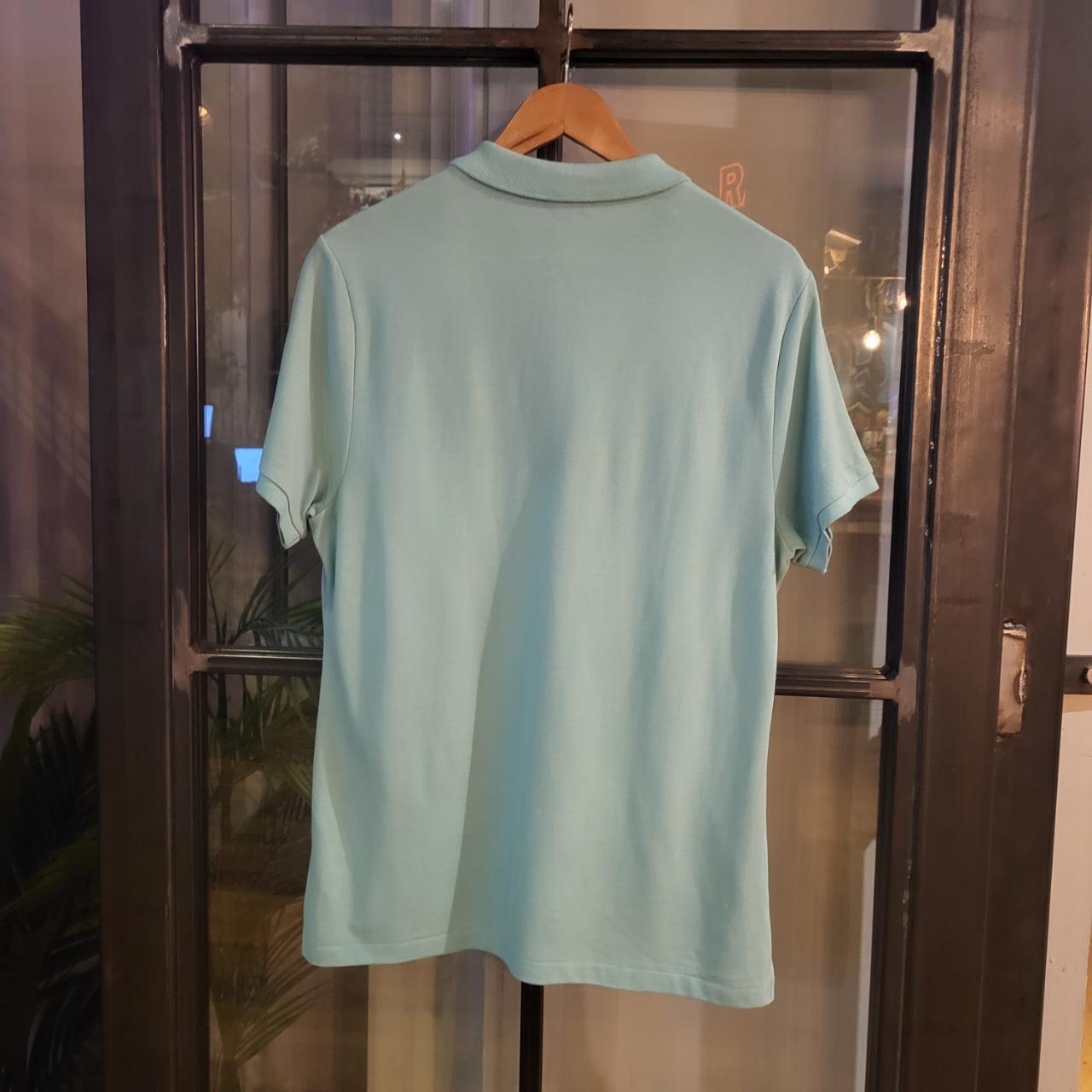 POL202 - Vintage Ralph Lauren Turquiose Polo Shirt Short Sleeve collared button up top #Y2K #preppy #chiefkeef #golf #oldmoney