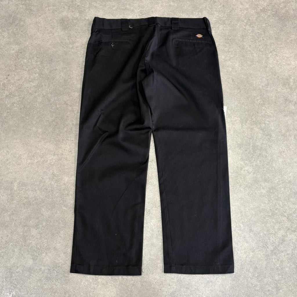 BR1011BG-U - Vintage retro Essential Black Dickies Trousers pants casual workwear #skater #utility #workwear #dickies #straightleg