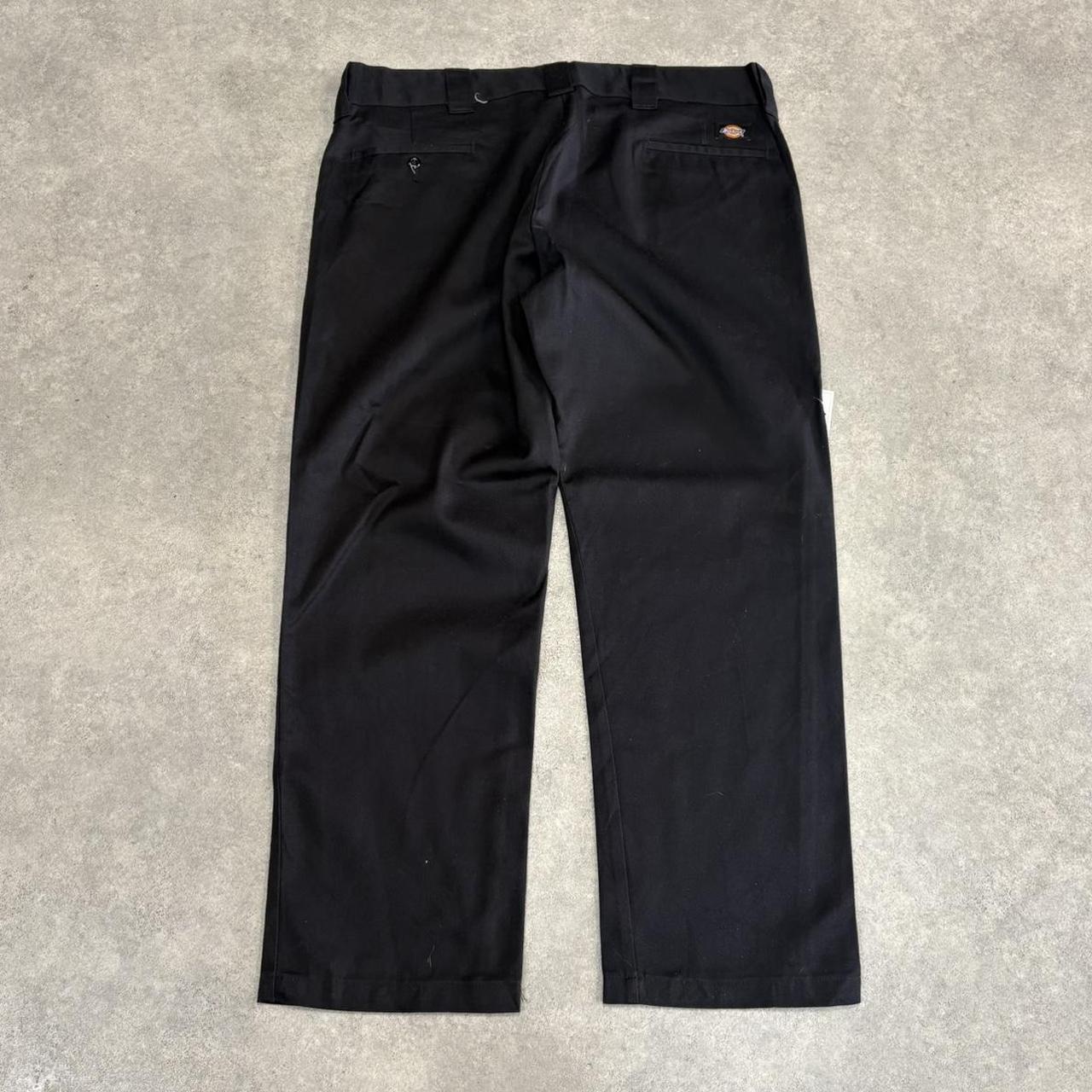 BR1011BG-U - Vintage retro Essential Black Dickies Trousers pants casual workwear #skater #utility #workwear #dickies #straightleg