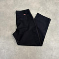 BR1912AAM-U - Vintage retro essential Black Dickies Straight Leg Cargo Trousers pants casual workwear #skater #utility #cargo #straightleg #dickies