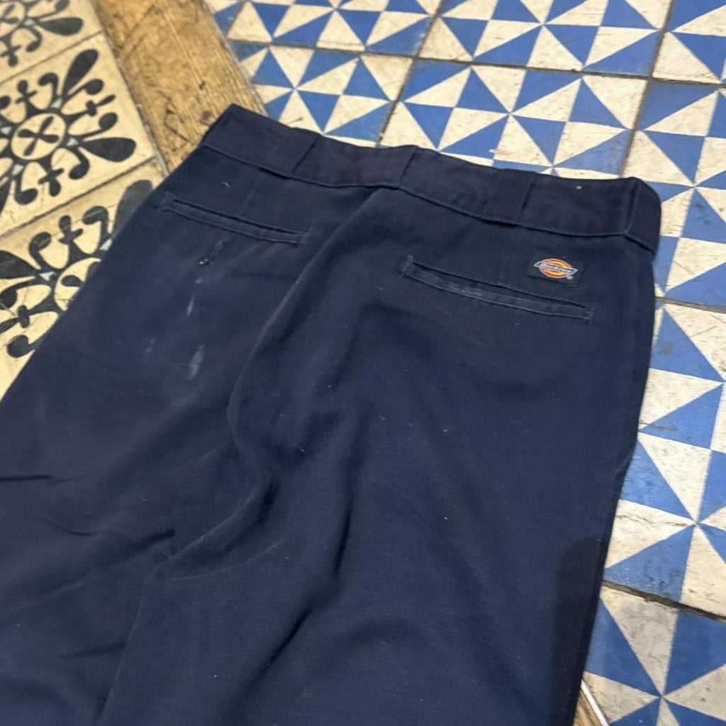 BR2306JN - Vintage retro essential  Navy Dickies 874 Trousers pants casual workwear #skater #utility #workwear #carpenter #dickies