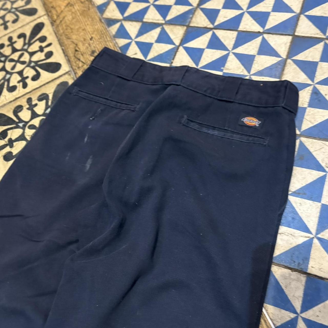 BR2306JN - Vintage retro essential  Navy Dickies 874 Trousers pants casual workwear #skater #utility #workwear #carpenter #dickies