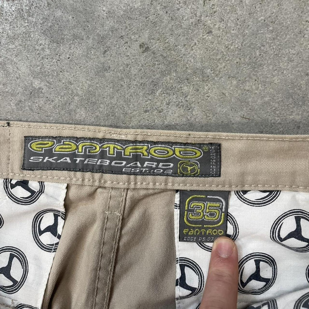 Y2K Skater Cargo Pants Trousers