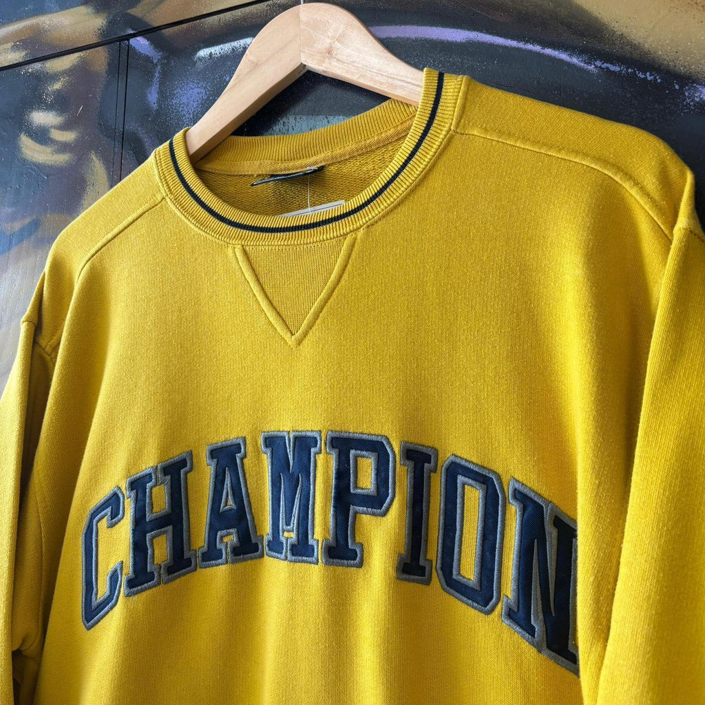 Champion Embroidered Spellout Sweatshirt