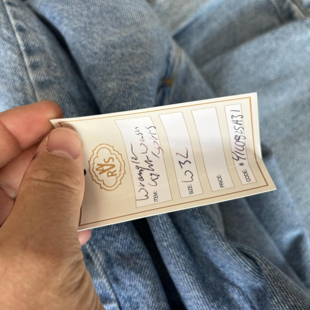Wrangler Light Wash Denim Jorts