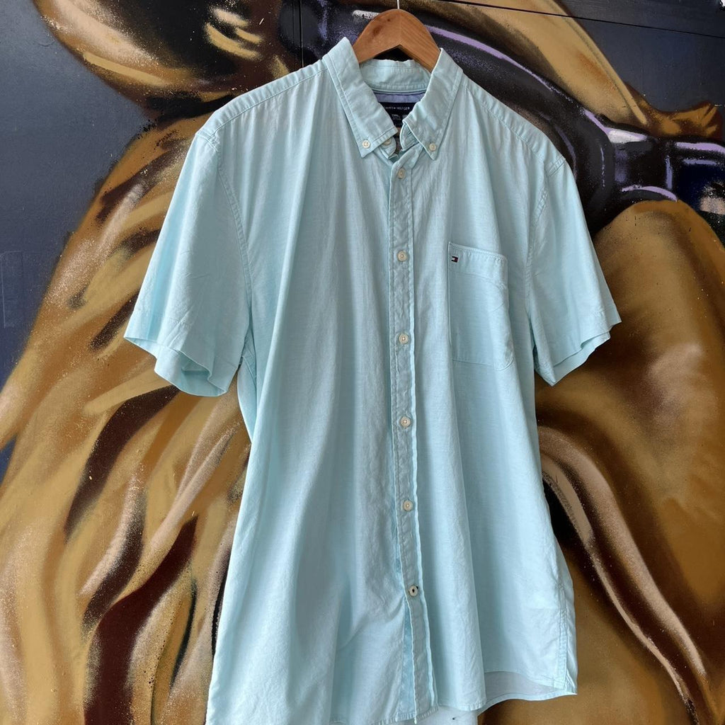 Tommy Hilfiger Short Sleeve Button Up Shirt
