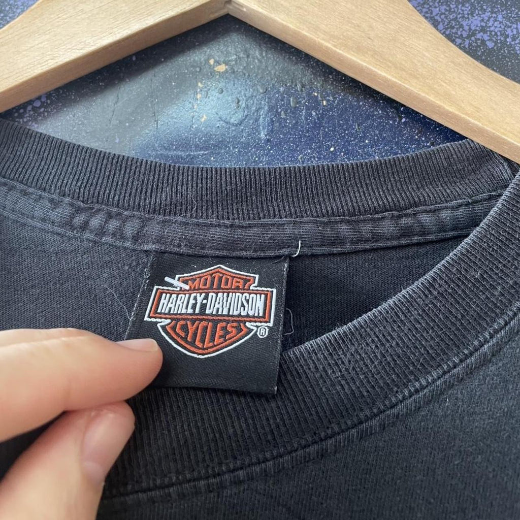 00s Harley Davidson Thunderbolt Lightning Graphic Tee