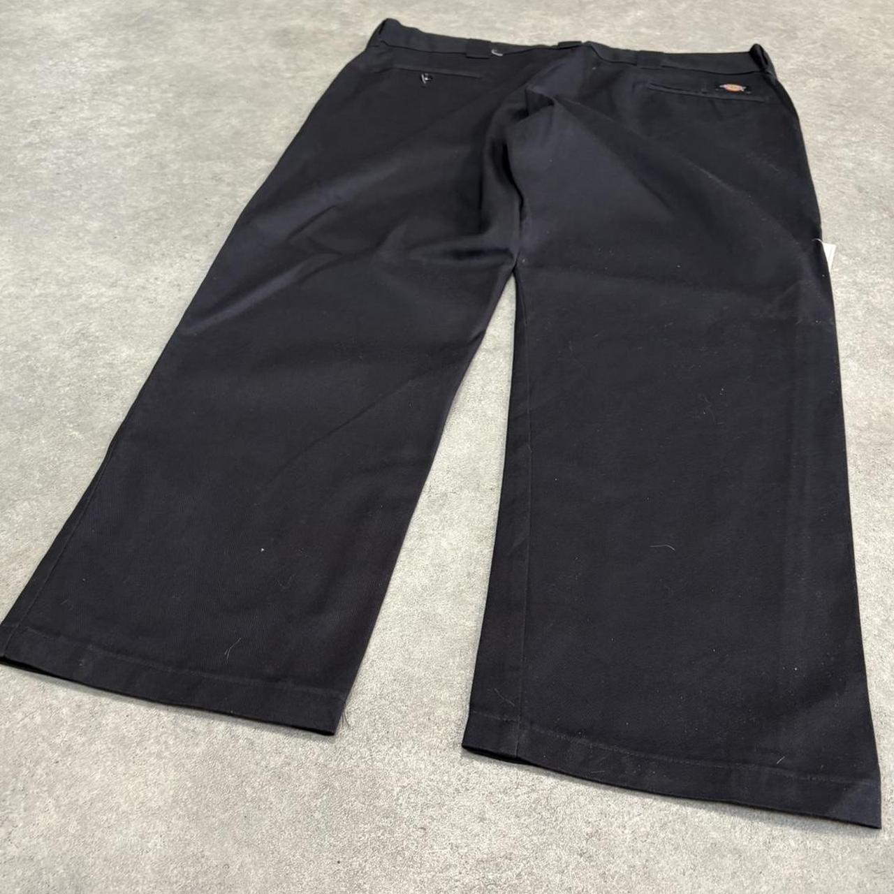BR1011BG-U - Vintage retro Essential Black Dickies Trousers pants casual workwear #skater #utility #workwear #dickies #straightleg