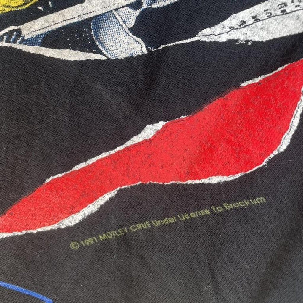 1991 Motley Crue ‘Decade of Decadence’ AOP Graphic Tee