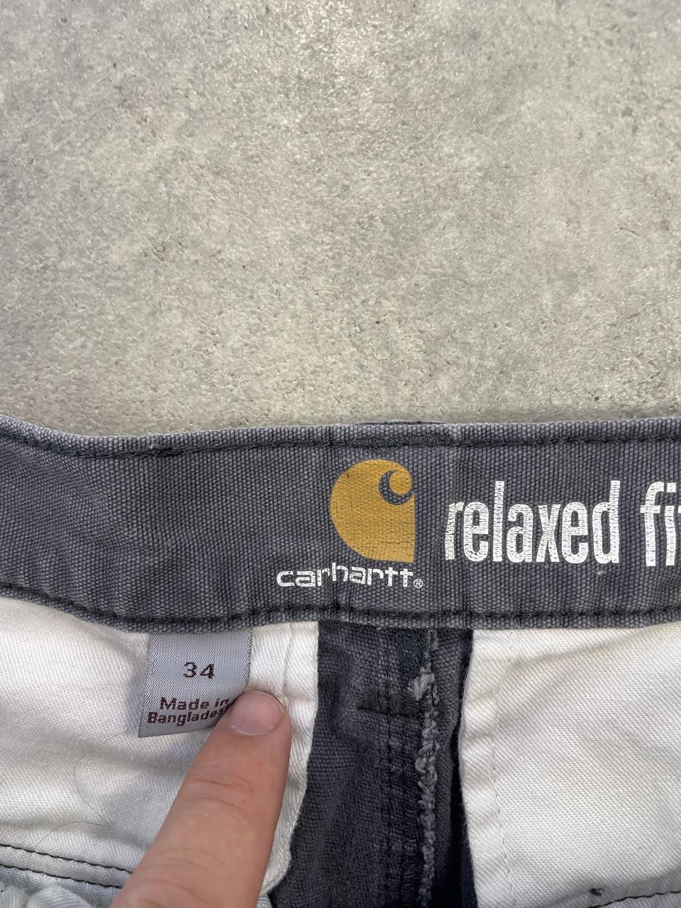 Carhartt Grey Carpenter Shorts