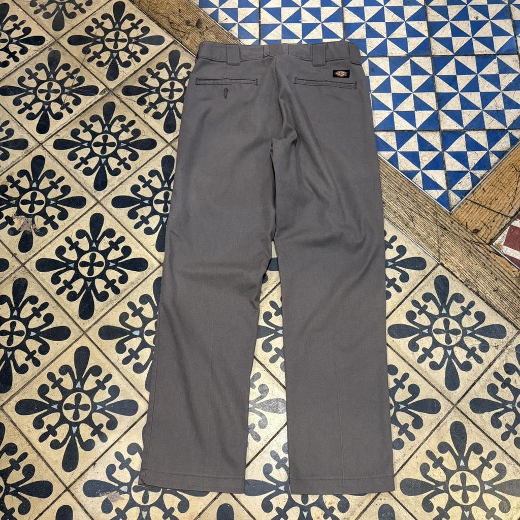 BR2401J-F - Vintage retro essential Grey Dickies Chino Trousers pants casual workwear #skater #utility #workwear #chinos #dickies
