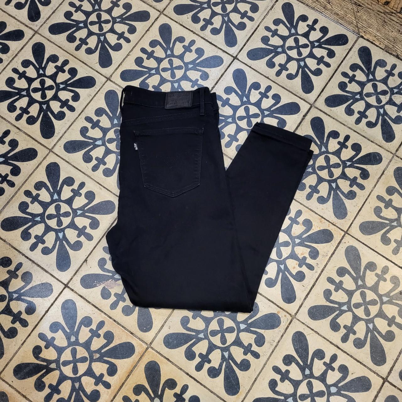 JNS217BR - Vintage retro essential adult Levi's 315 black 3/4 Trousers pants jeans #levis #levis315 #jeans #denim
