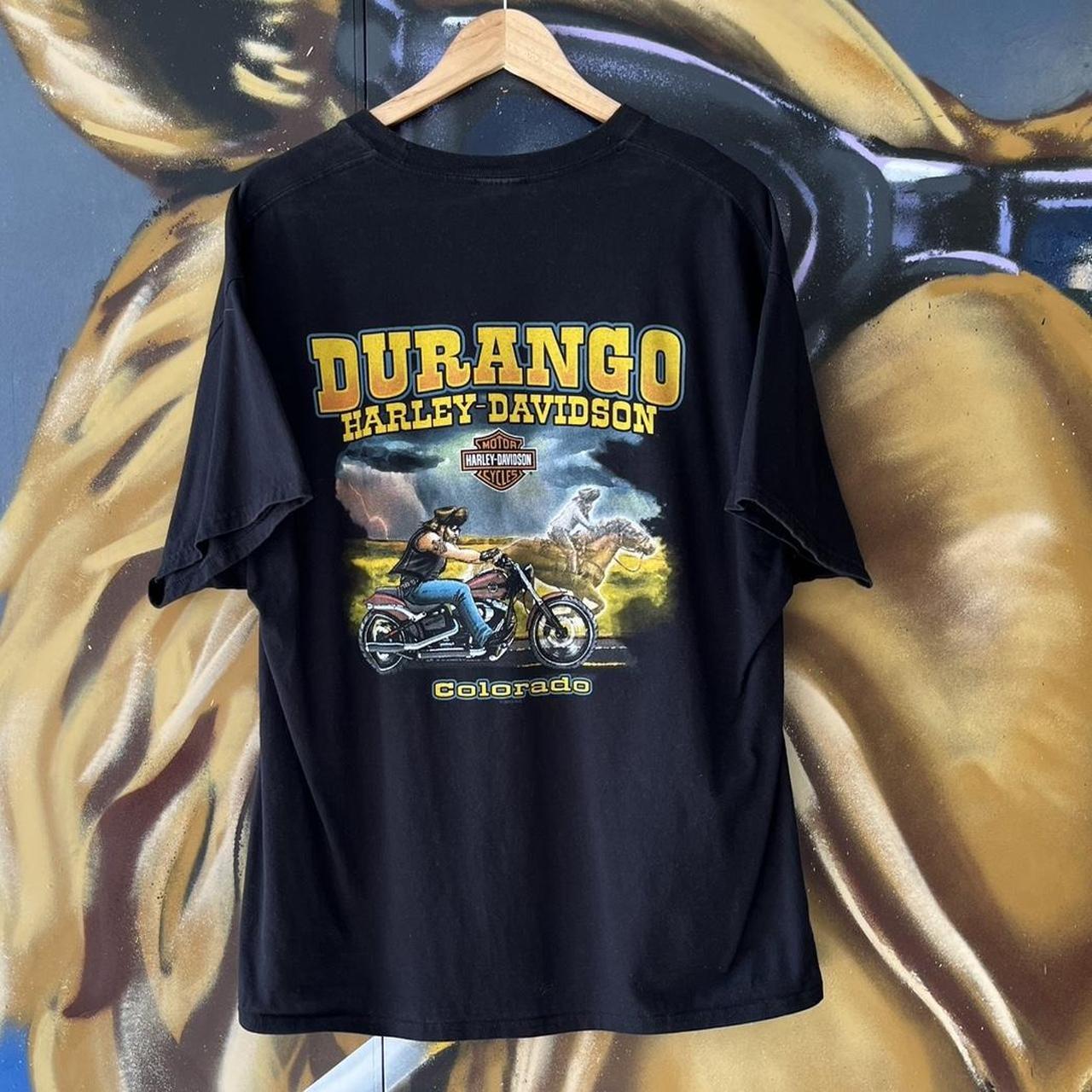 Harley Davidson Durango Flame Graphic Tee