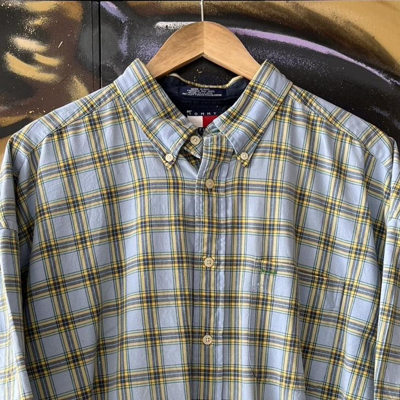 Checkered Short Sleeve Button Up Shirt
