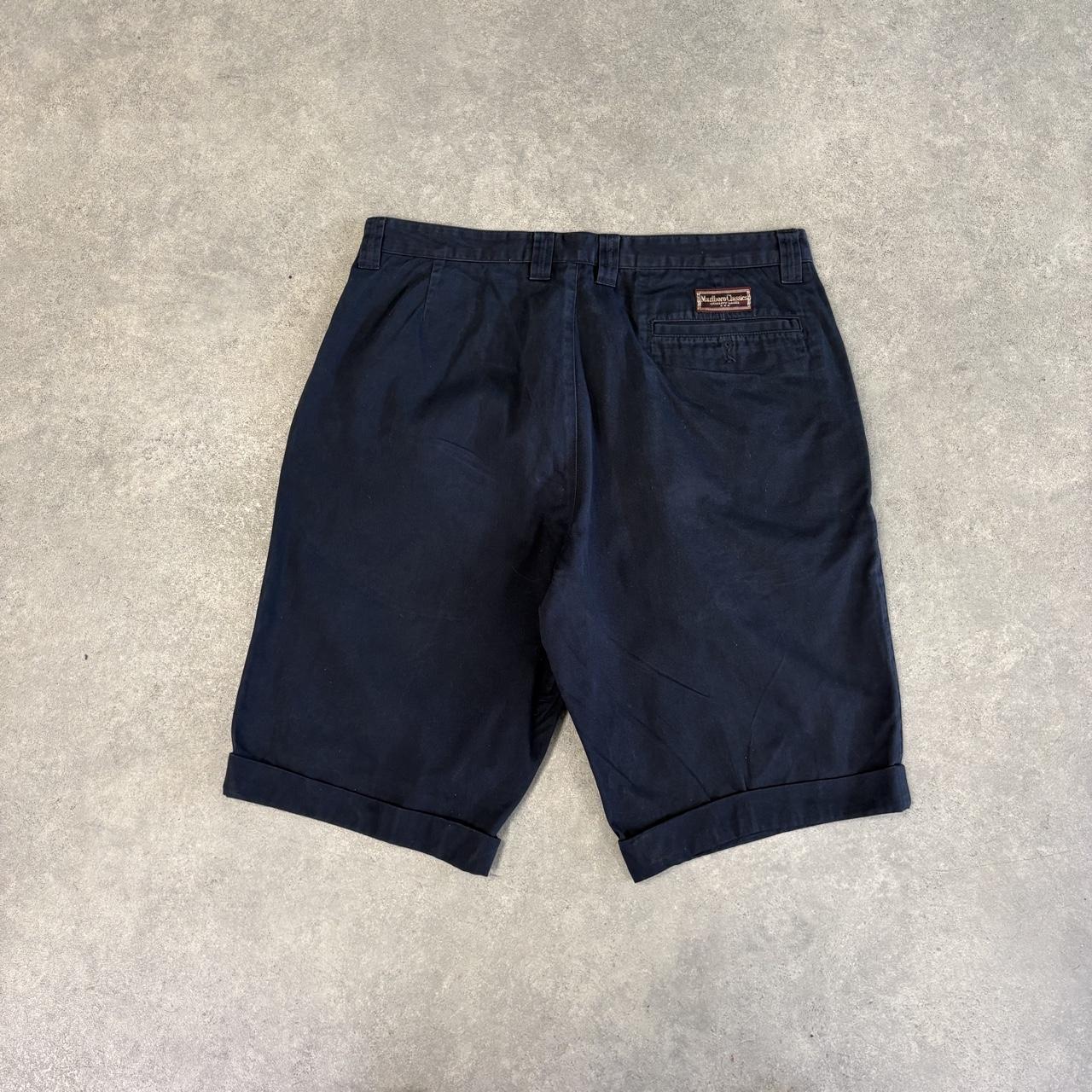 Vintage Marlboro Classics Shorts Mens Pleated Shorts Leg Preppy Old Money Smart Casual 90s 00s Y2K