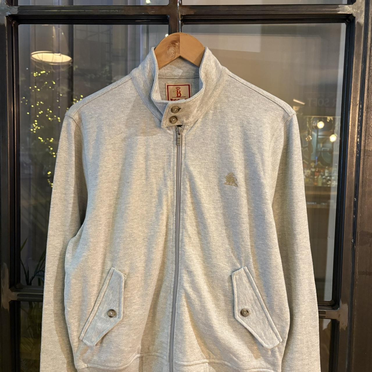 1224C29BR - Brand New With Tags Baracuta  England G9 Harrington Jacket Grey with dual zippers #baracuta #harrington #england #y2k #smartcasual