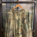 RTT260 - Vintage Retro essential adult mens RealTree Camouflage Khaki Green Brown Field Hunting graphic print Longsleeve Top T-Shirt Tee #realtree #utility #y2k #camo #hunting