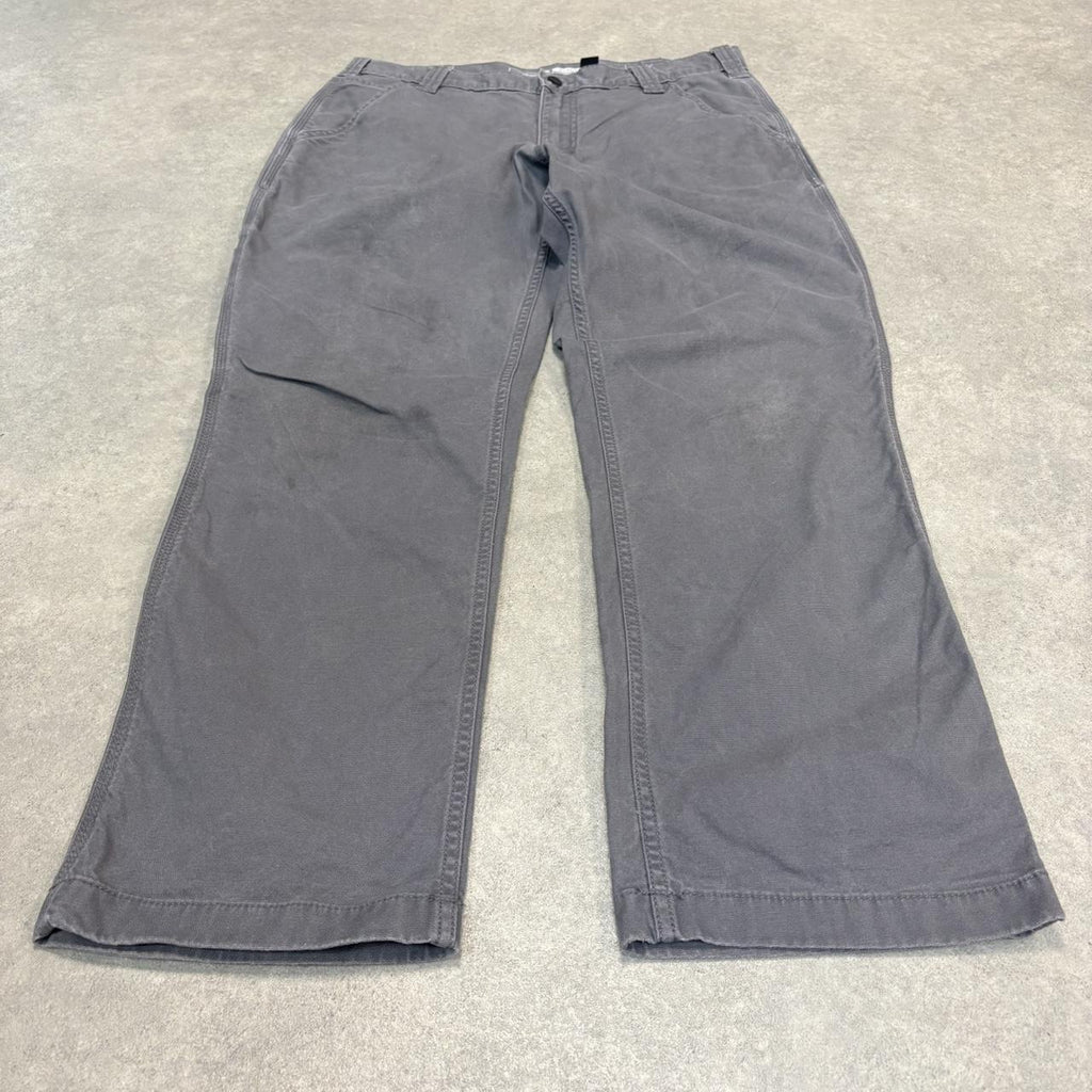 BR2701GM-U - Vintage retro essential Grey Carhartt carpenter Trousers pants casual workwear #skater #utility #workwear #carpenter #carhartt