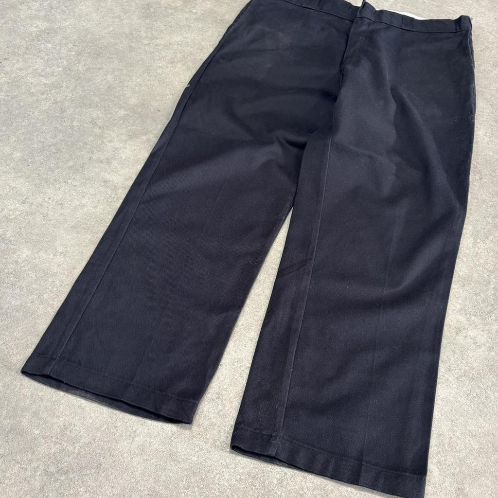 BR1011BB-U - Vintage retro Essential Black Dickies Trousers pants casual workwear #skater #utility #workwear #dickies #straightleg