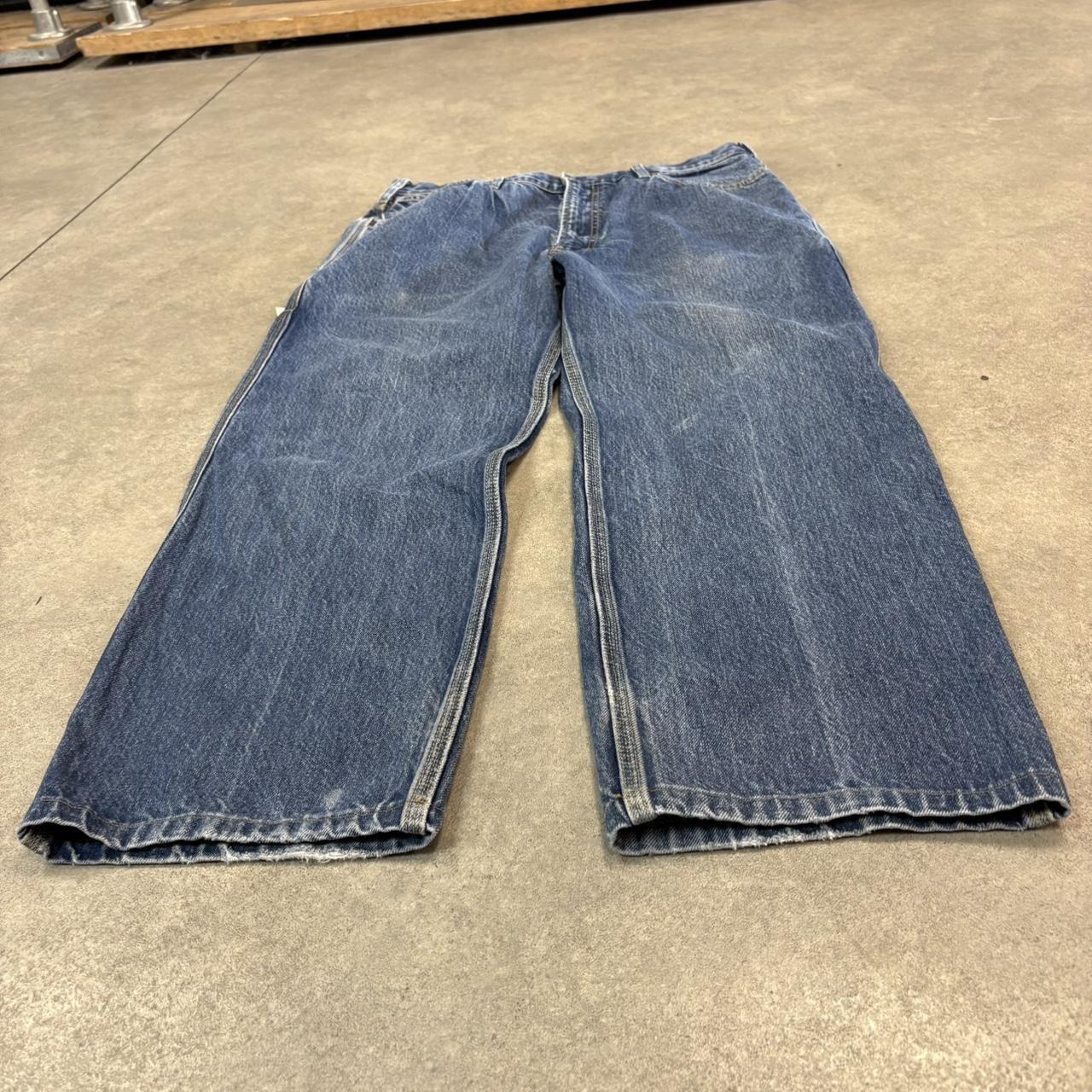 Vintage Blue Wash Levi’s 550 Jeans Mens 34” Relaxed Fit Denim Trousers Skate Western Vintage Y2K 90s