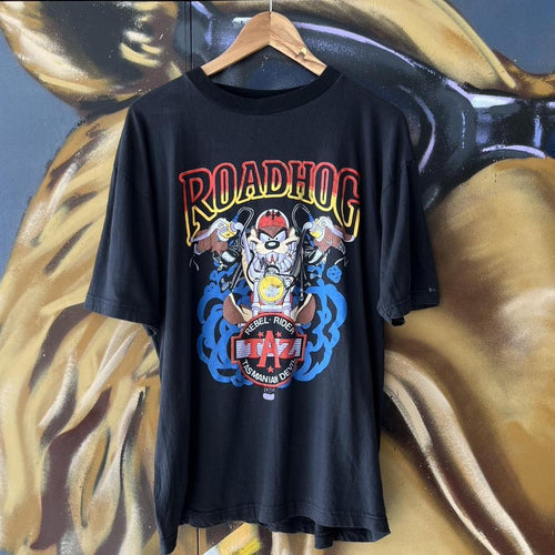 1990s Road Hog Rebel Riders Tazmanian Devil Tee