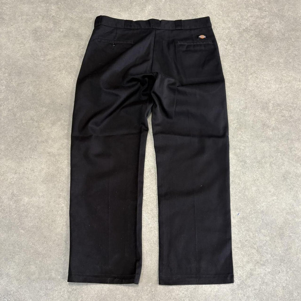 BR1011AT-U - Vintage retro Essential Black Dickies Trousers pants casual workwear #skater #utility #workwear #dickies #straightleg
