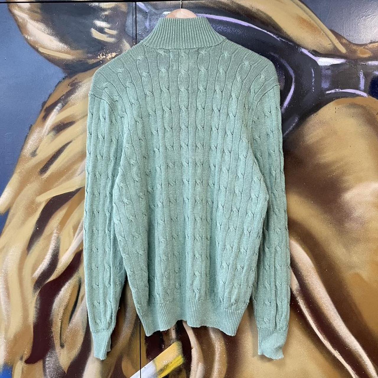 Ralph Lauren Cable Knit Quarter Zip Sweater