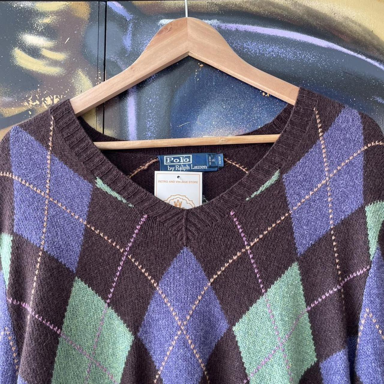 Ralph Lauren Cashmere Blend Golf Knit Sweater