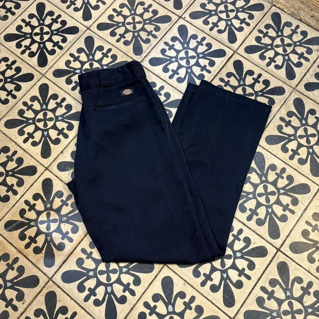 BR2401JN-F - Vintage retro essential Navy Dickies Chino Trousers pants casual workwear #skater #utility #workwear #straightleg #dickies