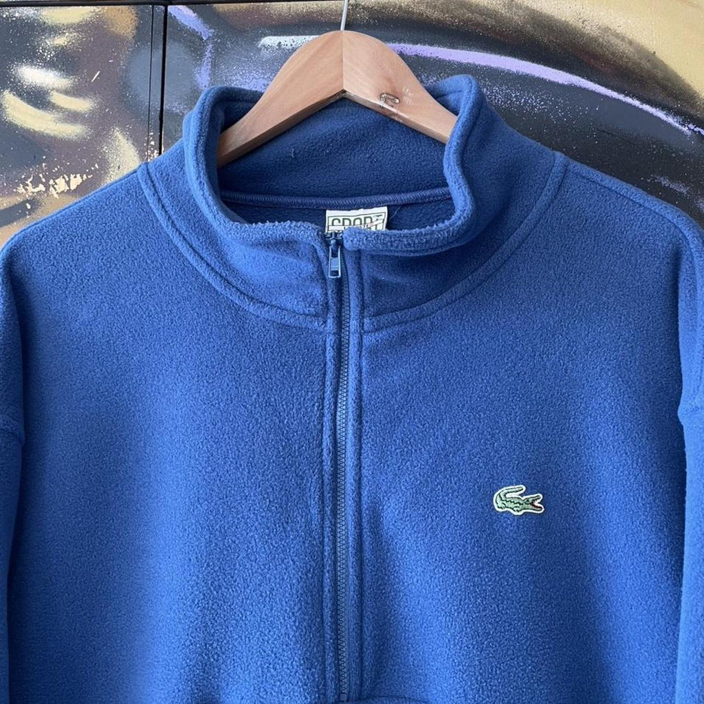 Lacoste Essential Quarter Zip Fleece Sweatshirt