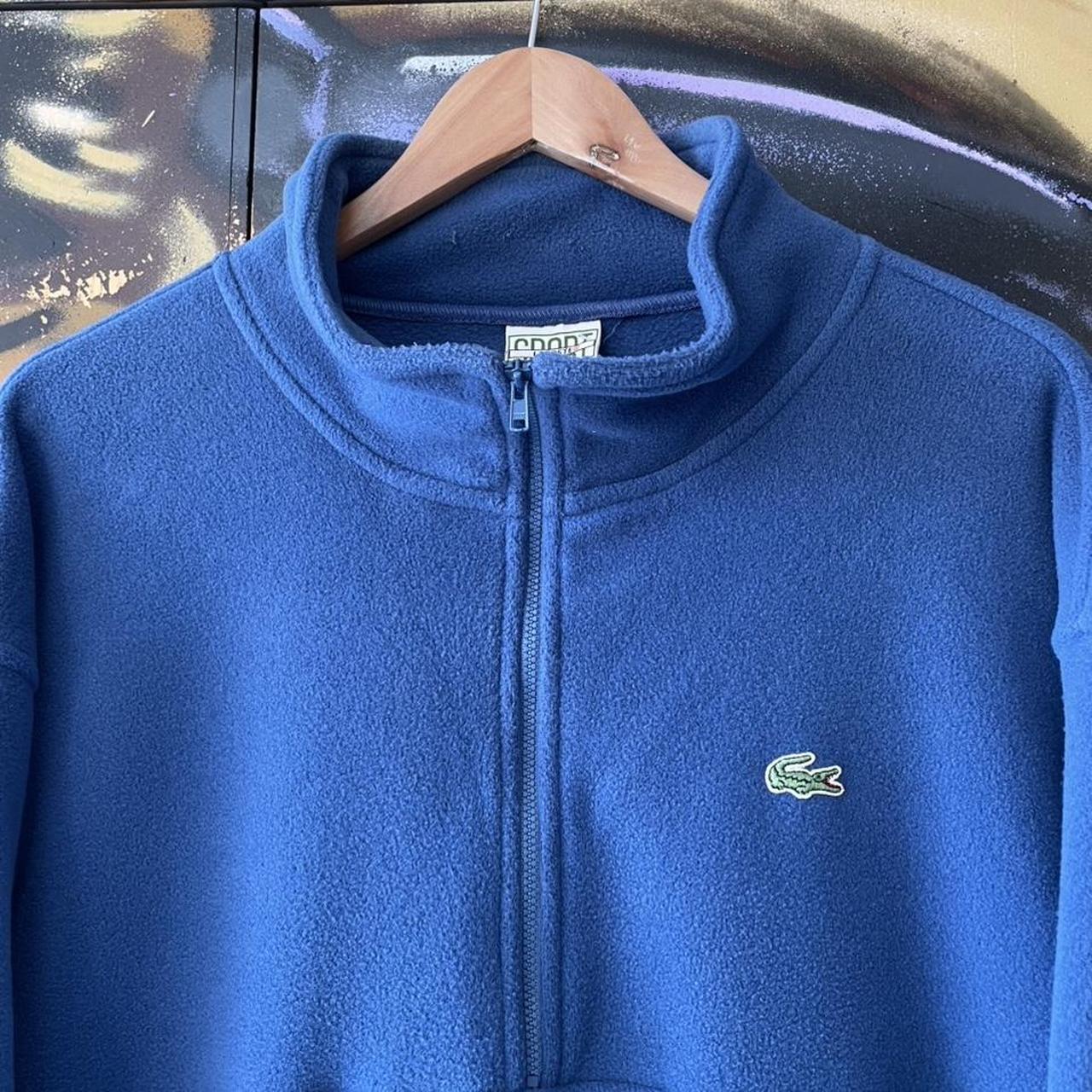 Lacoste Essential Quarter Zip Fleece Sweatshirt