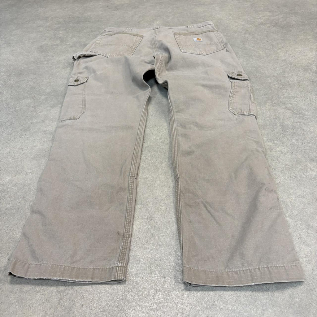 BR2701GN-U - Vintage retro essential  Carhartt Stone ripstop cargo carpenter Trousers pants casual workwear #skater #utility #workwear #carpenter #carhartt