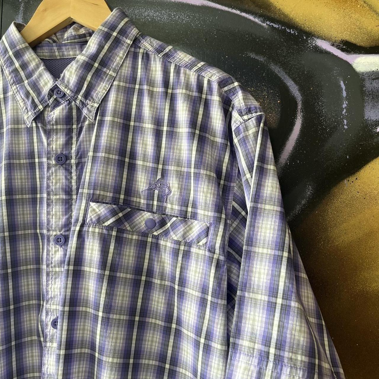 Checked Short Sleeve Button Up Shirt