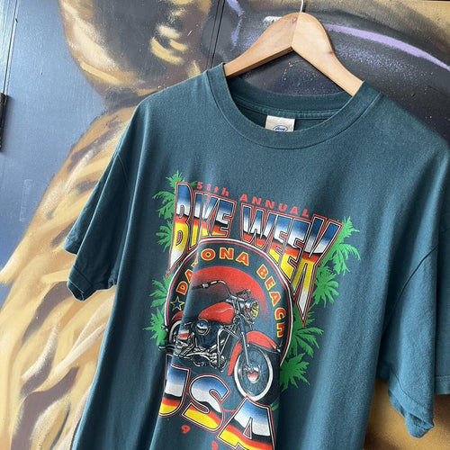 1999 Daytona Bike Week Graphic Single Stitch Tee