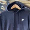 Nike Essential Embroidered Logo Hoodie Y2K Skater Boxy