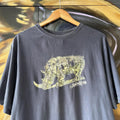 Vintage Ecko Unlimited T Shirt Tee Mens Large Navy Spellout Logo Graphic Skate Top Hip Hop 90s Y2K