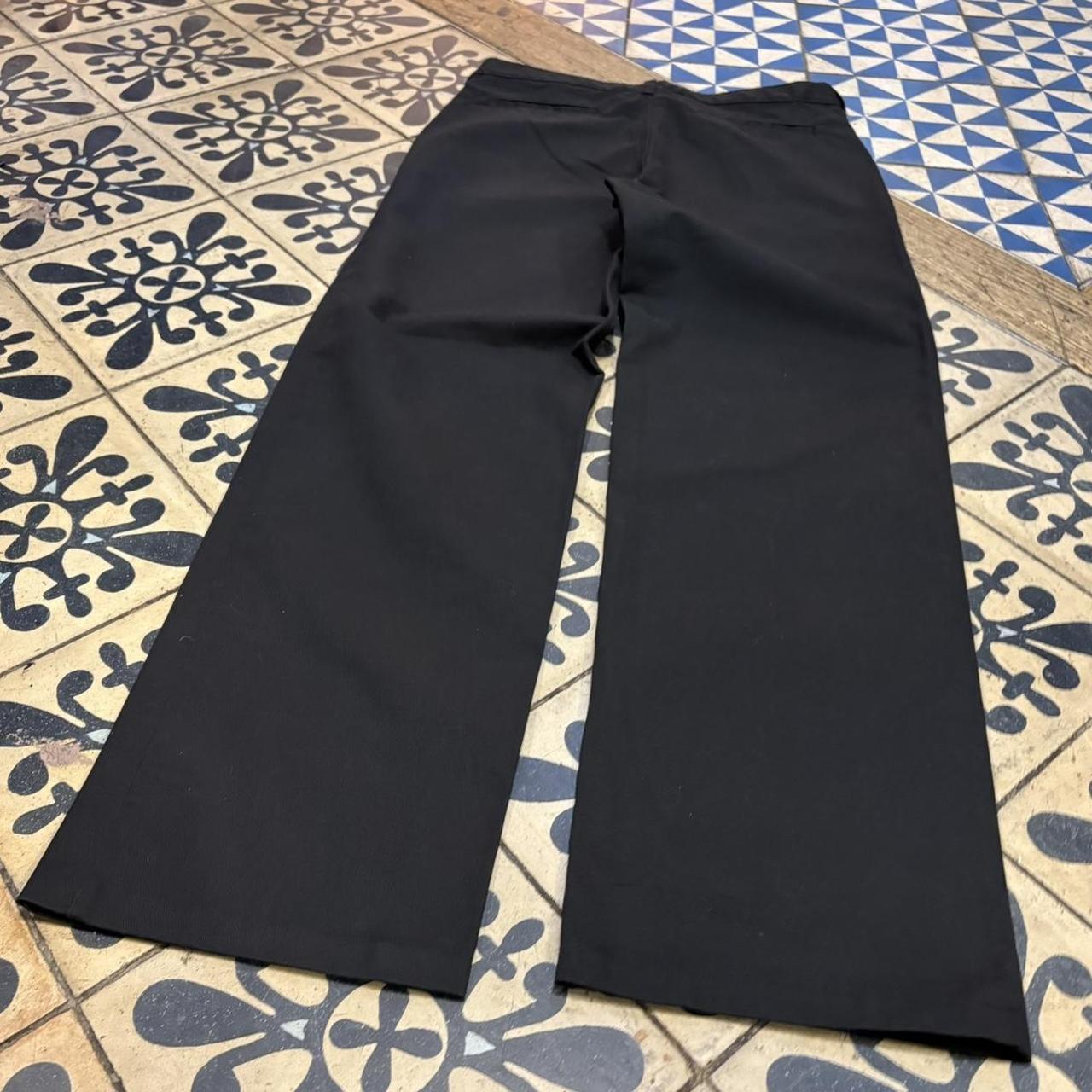 BR1011BS-F - Vintage retro essential Black Dickies Straight Leg Trousers pants casual workwear #skater #utility #workwear #straightleg #dickies