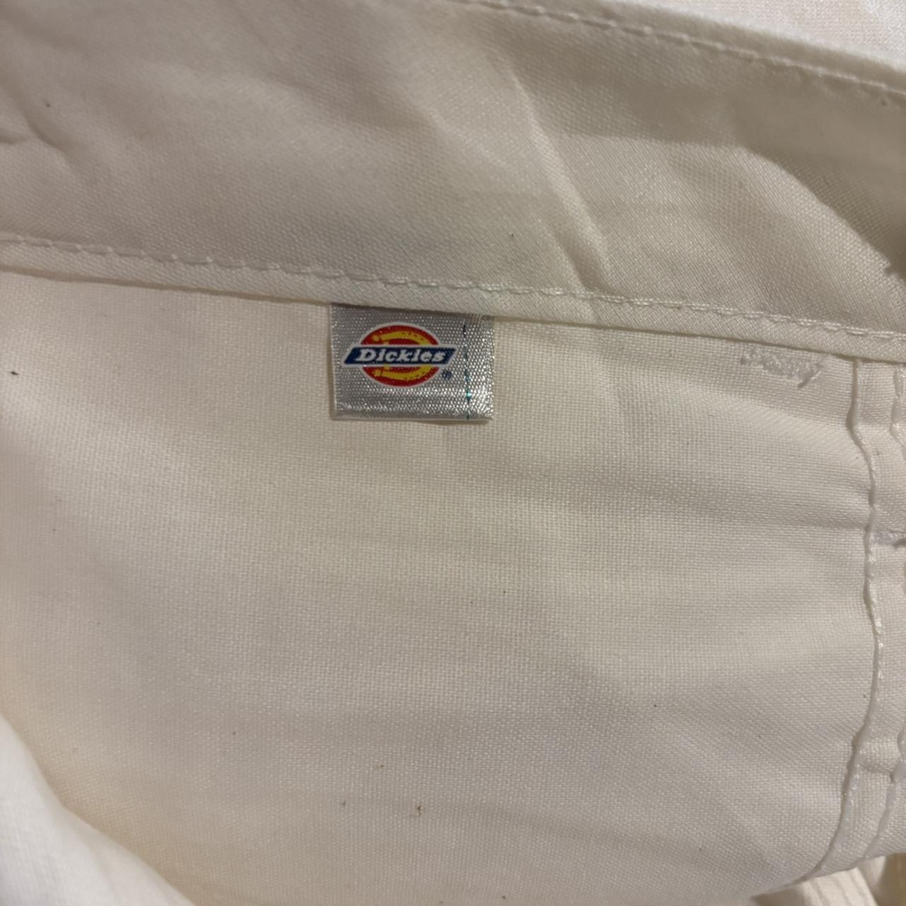 TRW503F1-P - Vintage retro essential White Dickies carpenter Trousers pants casual workwear #skater #utility #workwear #carpenter #dickies