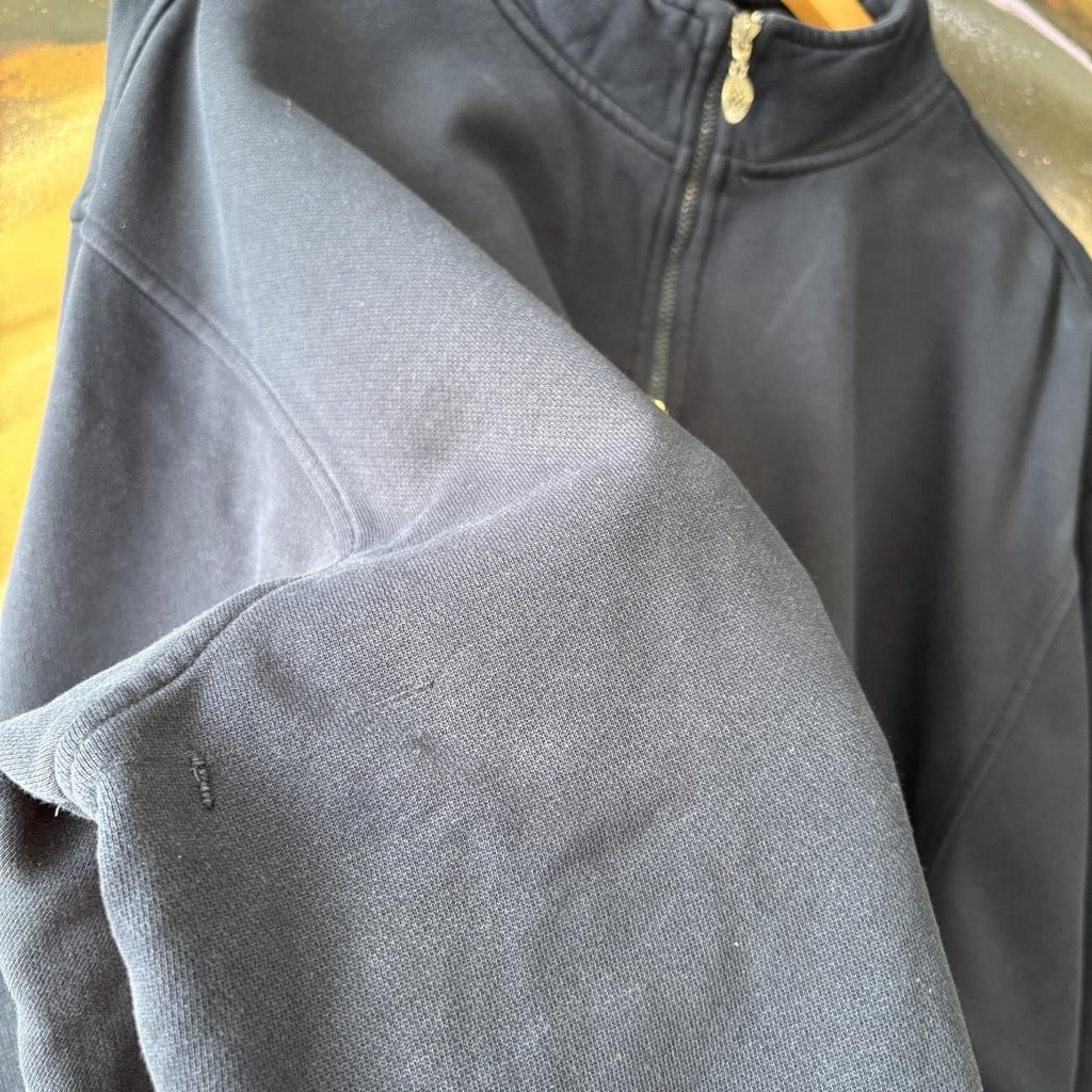 Vintage Nike Golf Sweatshirt Mens XL Navy 1/4 Zip Embroidered Patch Logo Pullover Jumper Top 90s Y2K 00s